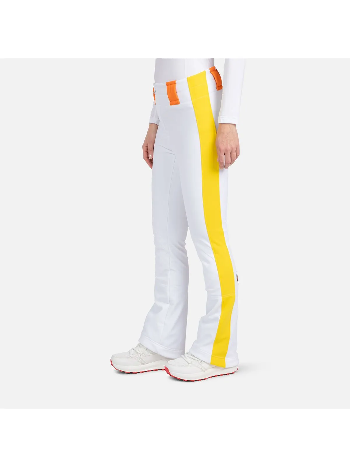 Spodnie narciarskie damskie Rossignol W Sirius Softshell Pant biały