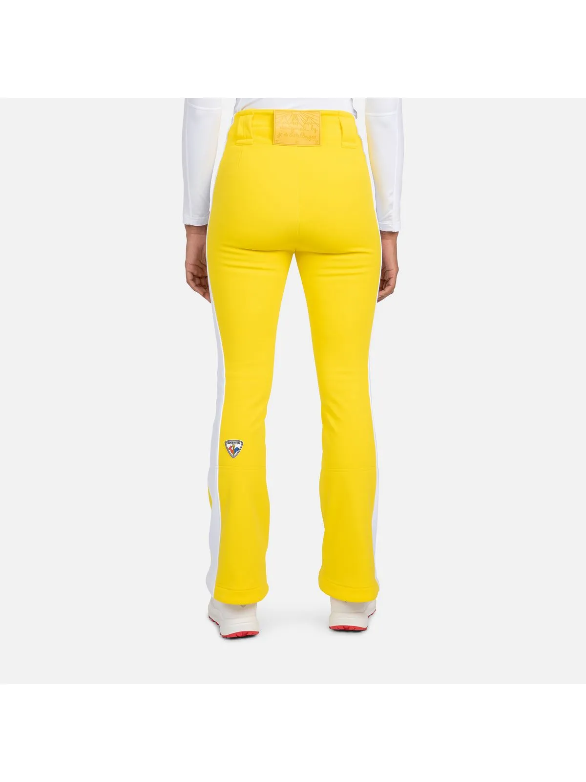 Spodnie narciarskie damskie Rossignol W Sirius Softshell Pant żółty