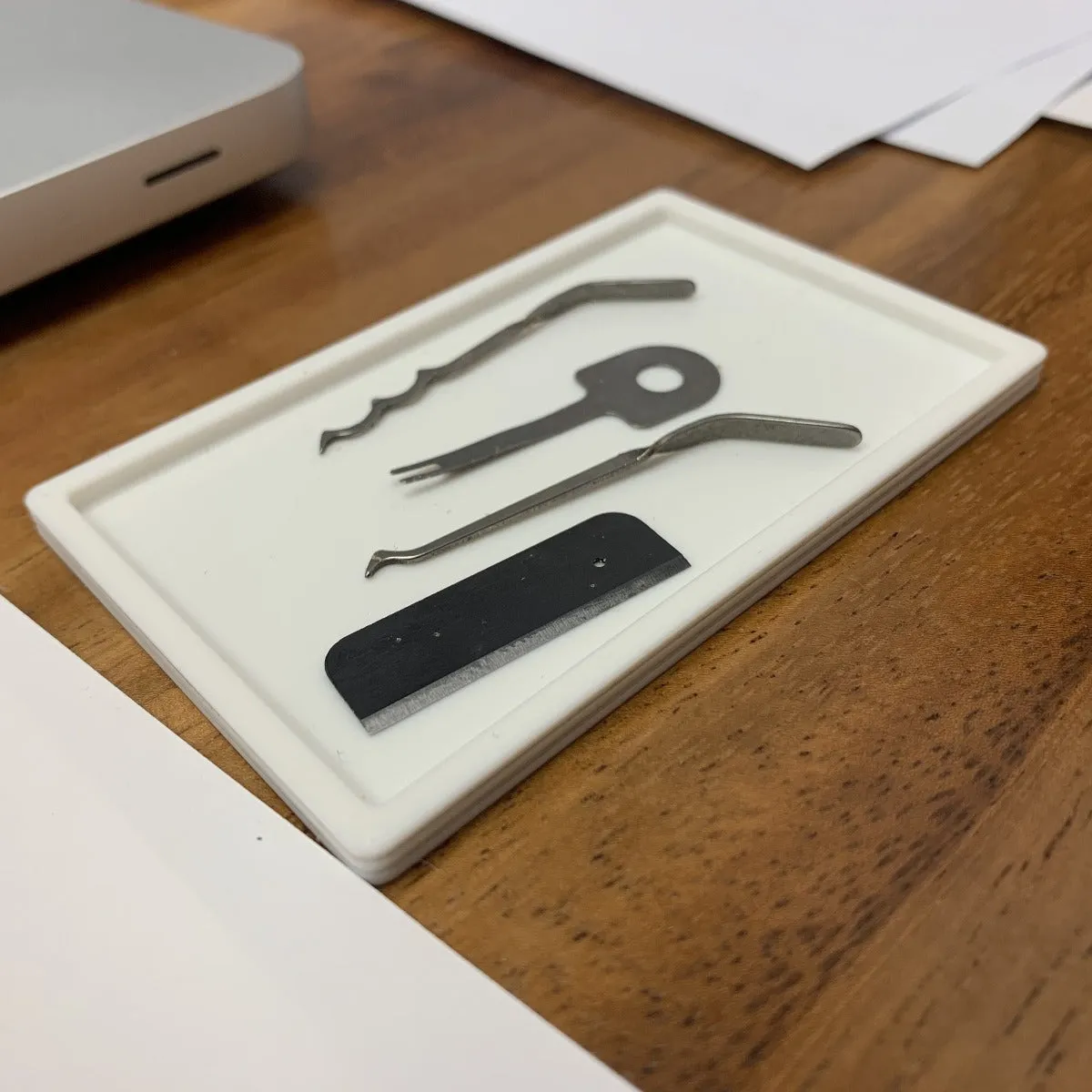 Stash Card - 3D Printed Concealment Card Stack
