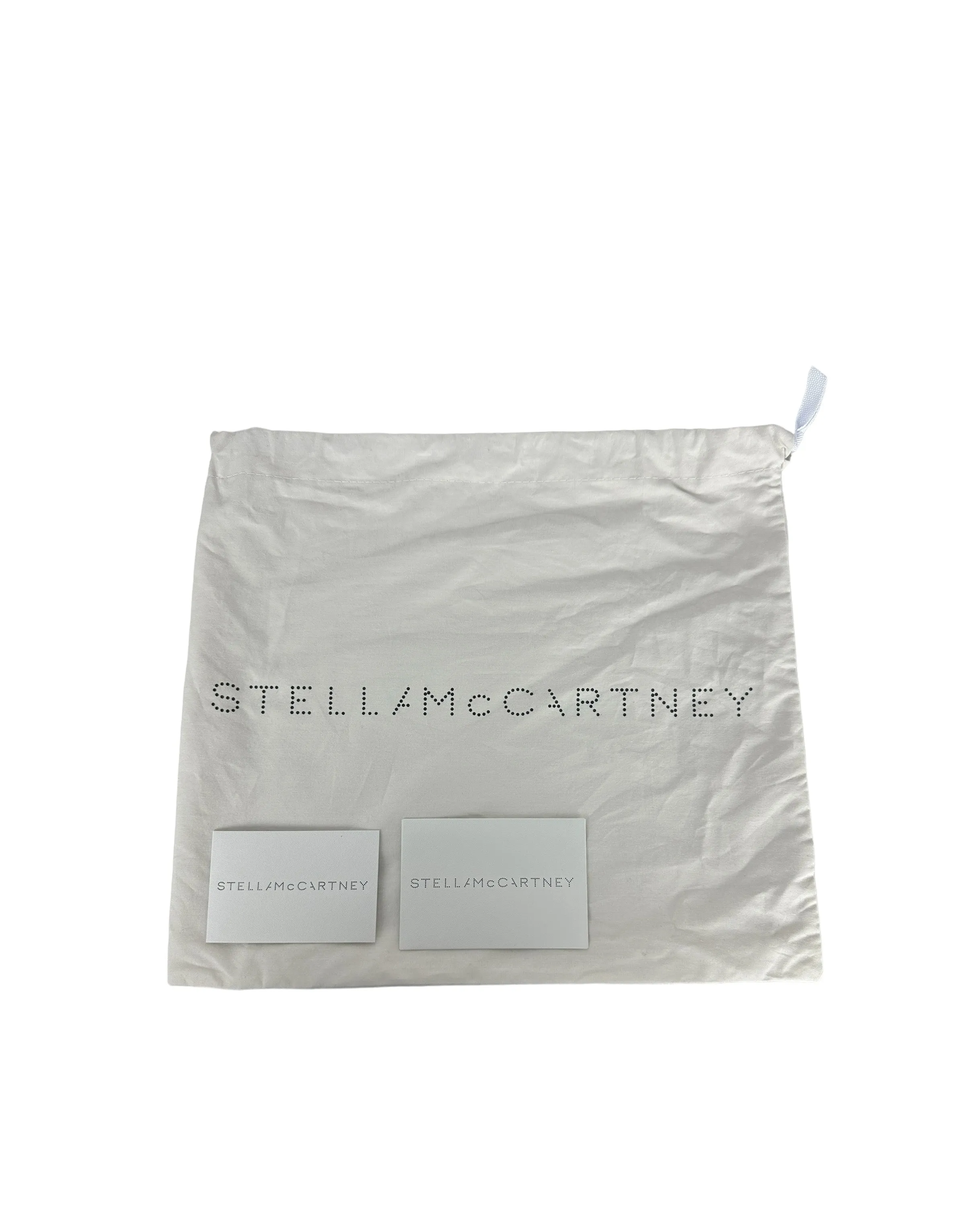 Stella McCartney Velvet Blue Denim Mini Clutch/ Crossbody Bag