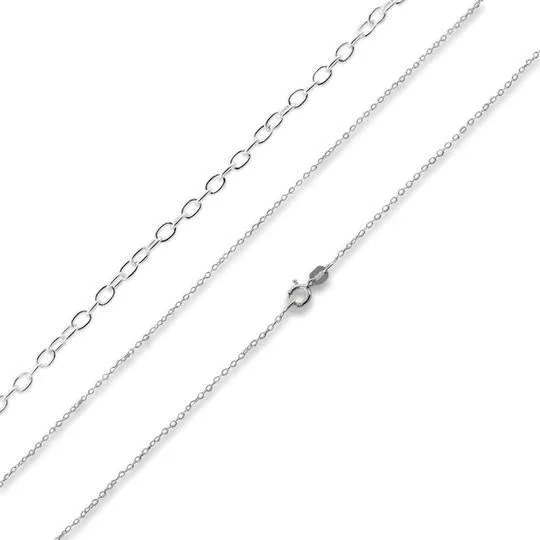 Sterling Silver Cable Chain 1.15mm