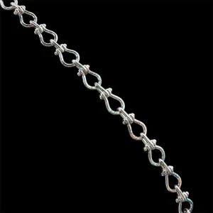 Sterling Silver Handmade Shackle Chain