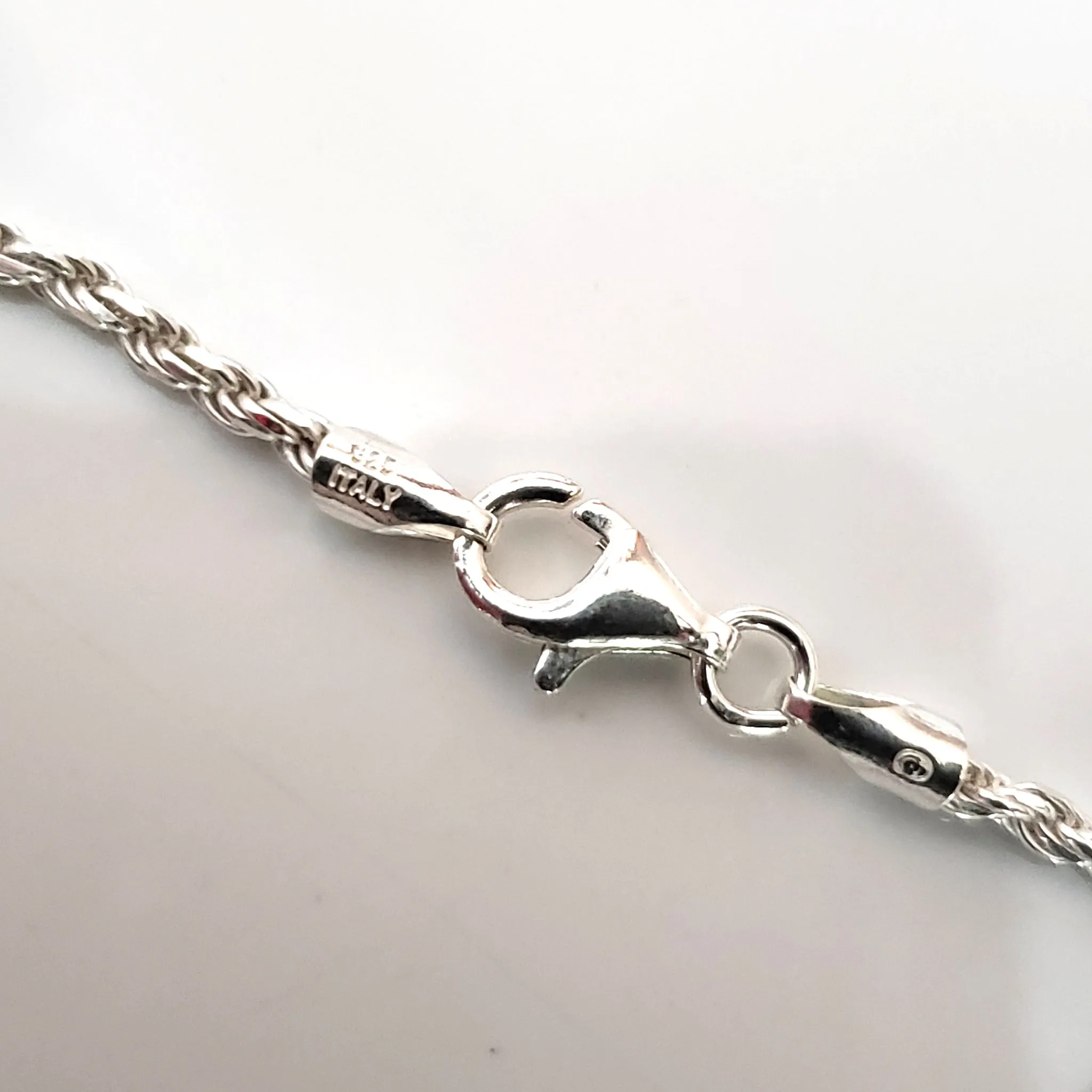 Sterling Silver Italian Rope 2.2mm Chain
