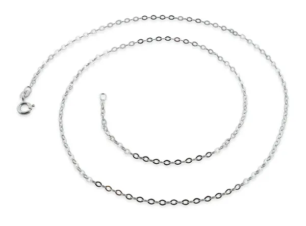 Sterling Silver Long Cable Chain 1.8mm
