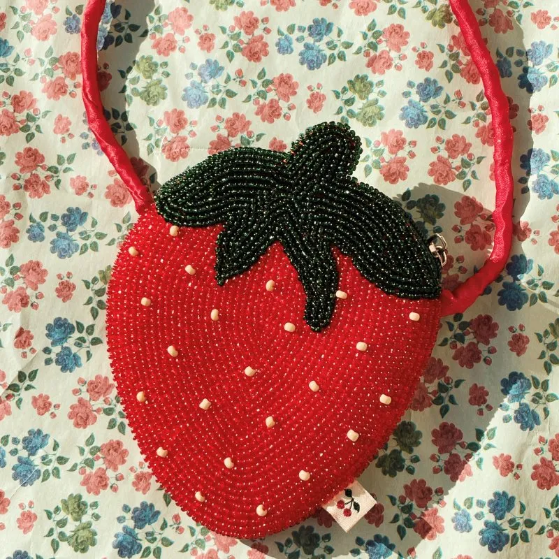 Strawberry Shoulder Bag by Konges Sløjd