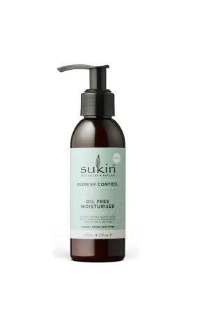 SUKIN Blemish Control Oil Free Moisturiser - 125ml