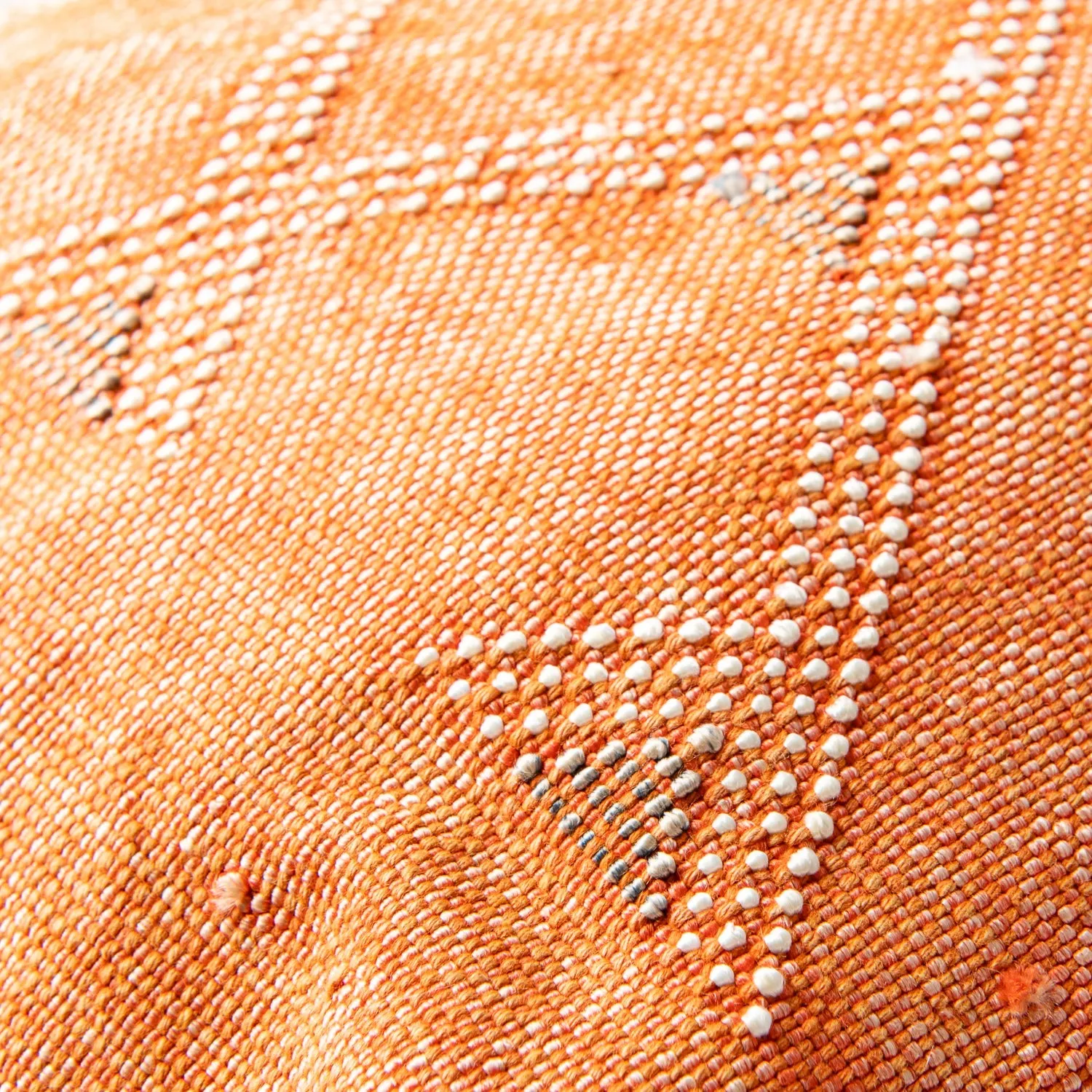 Sunset Orange - Tote Cactus Silk bag
