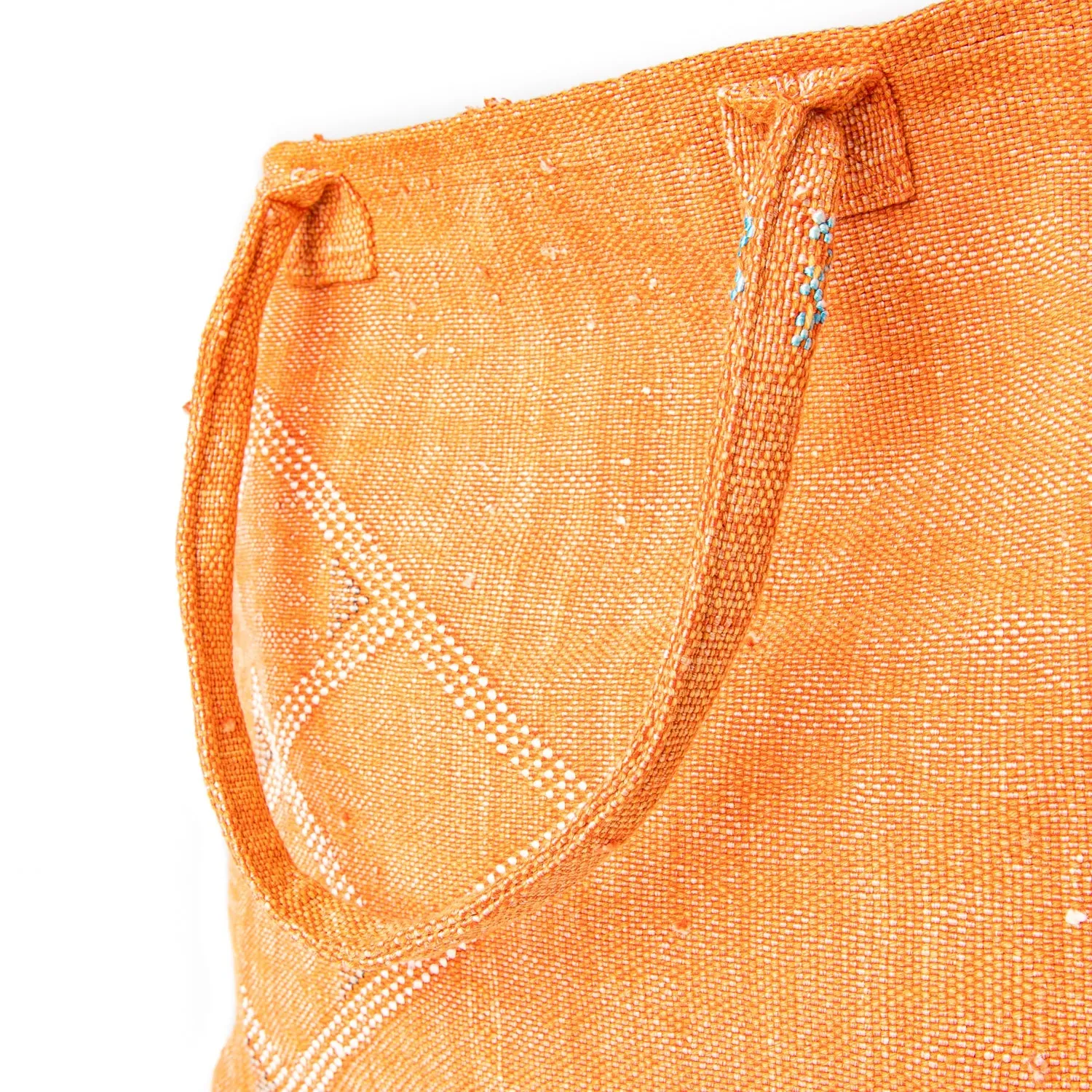 Sunset Orange - Tote Cactus Silk bag