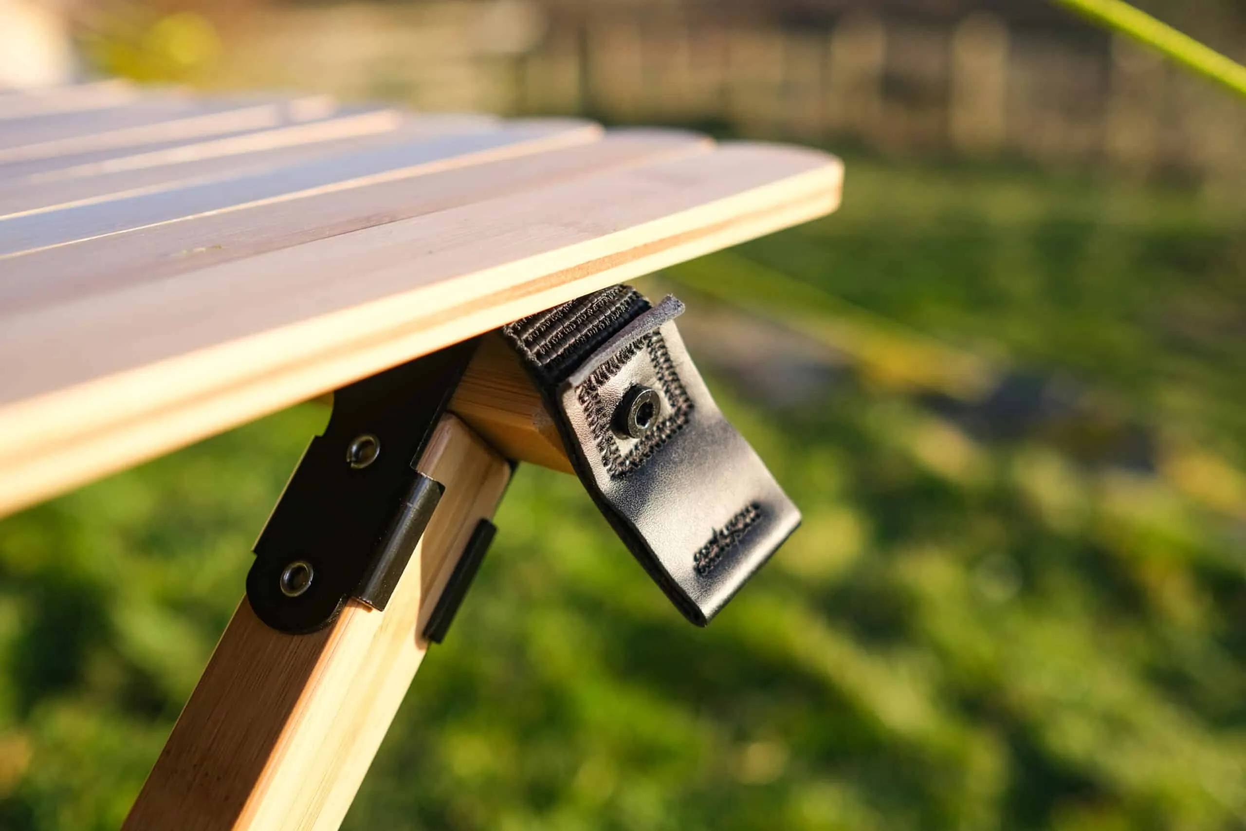 Sustainable Bamboo Folding Camping Table