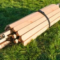 Sustainable Bamboo Folding Camping Table