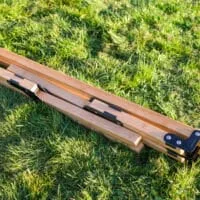 Sustainable Bamboo Folding Camping Table