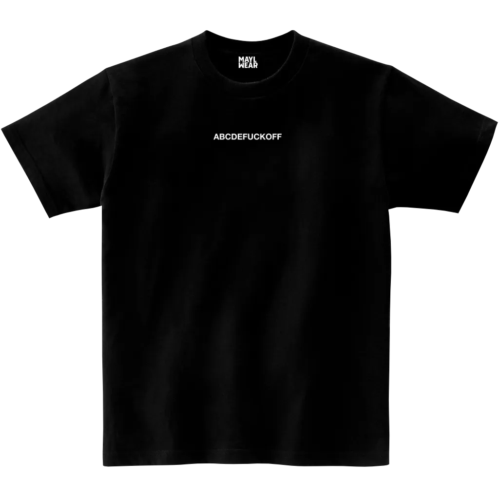 T-shirt, Abcdefuckoff