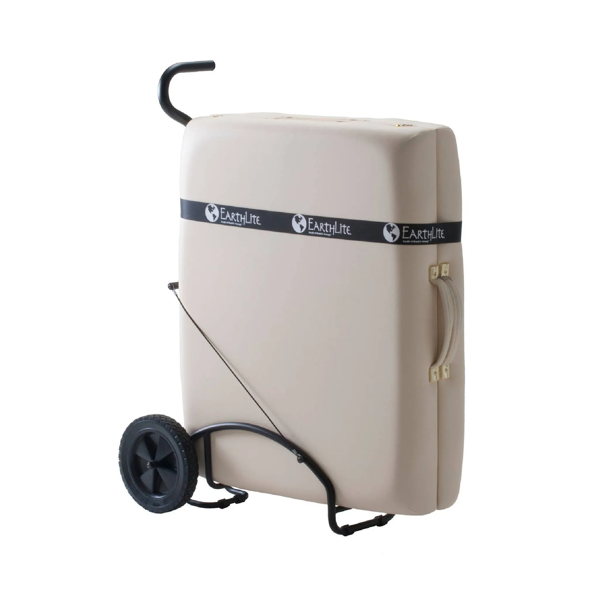 Table Trolley - EarthLite Traveler Cart - Black - Foldable