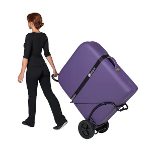 Table Trolley - EarthLite Traveler Cart - Black - Foldable