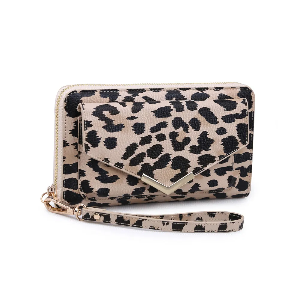 Tessi Leopard Wallet