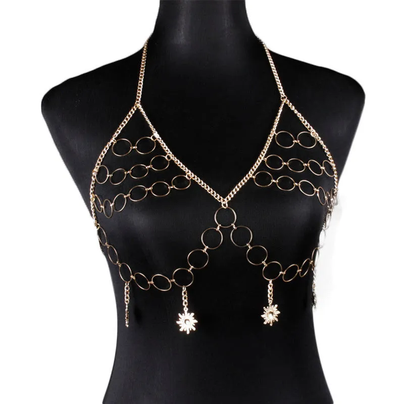 The palace body chain Bra