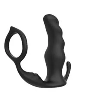 The Wave - Knight - Prostaat Vibrator met Afstandsbediening - Zwart