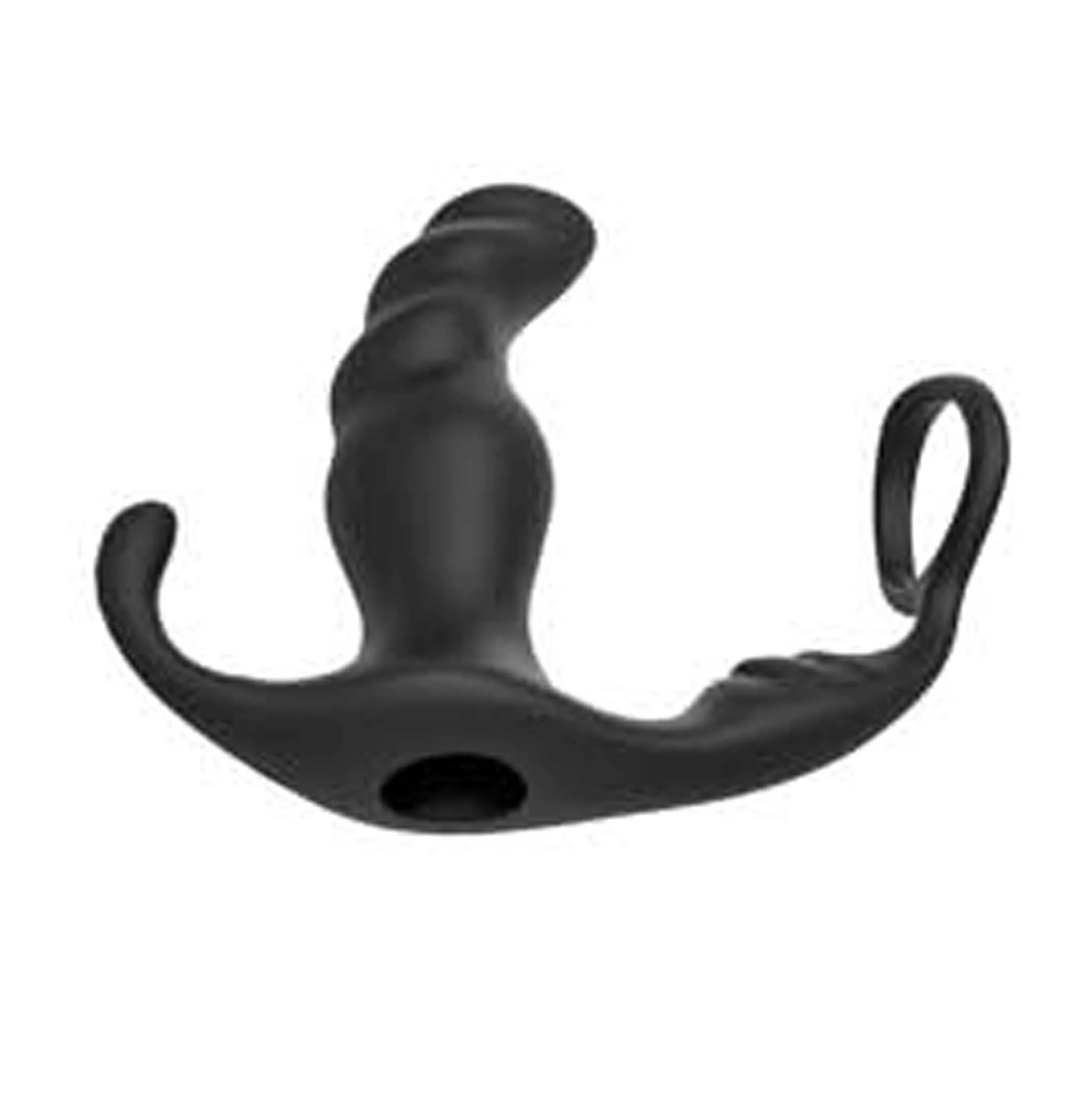 The Wave - Knight - Prostaat Vibrator met Afstandsbediening - Zwart