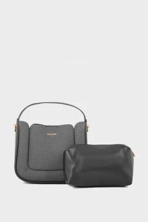 Top Handle Hand Bags BH0064-Denim Blue