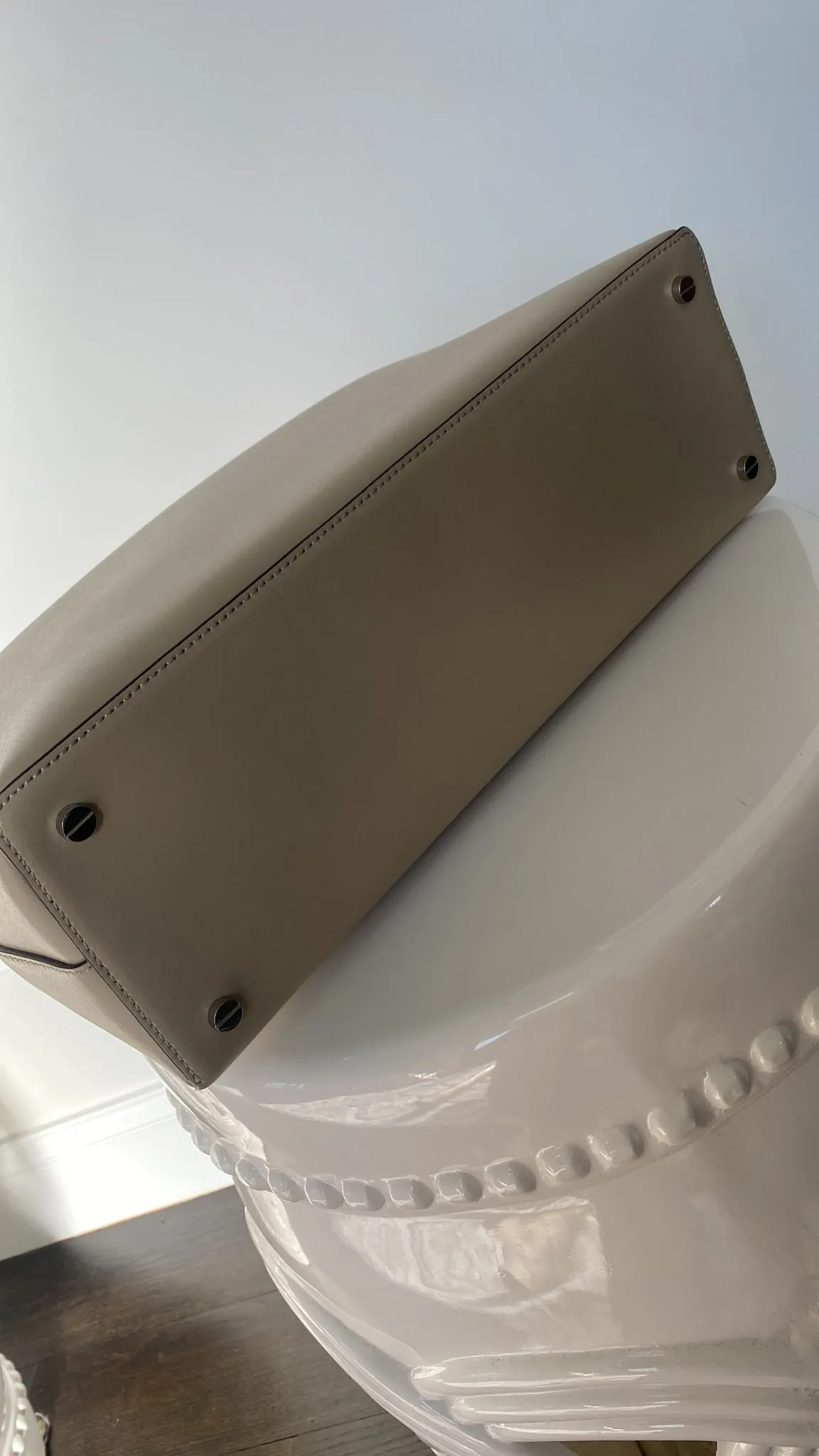 Toteme Ash T-Lock Leather Bag