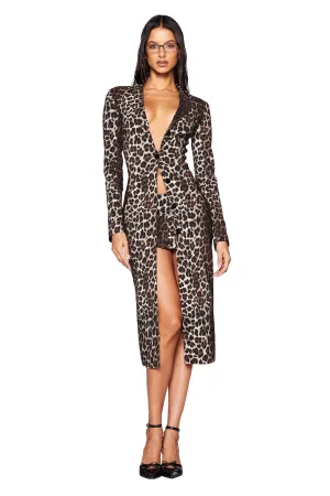 UMA COAT - NEUTRAL : LEOPARD