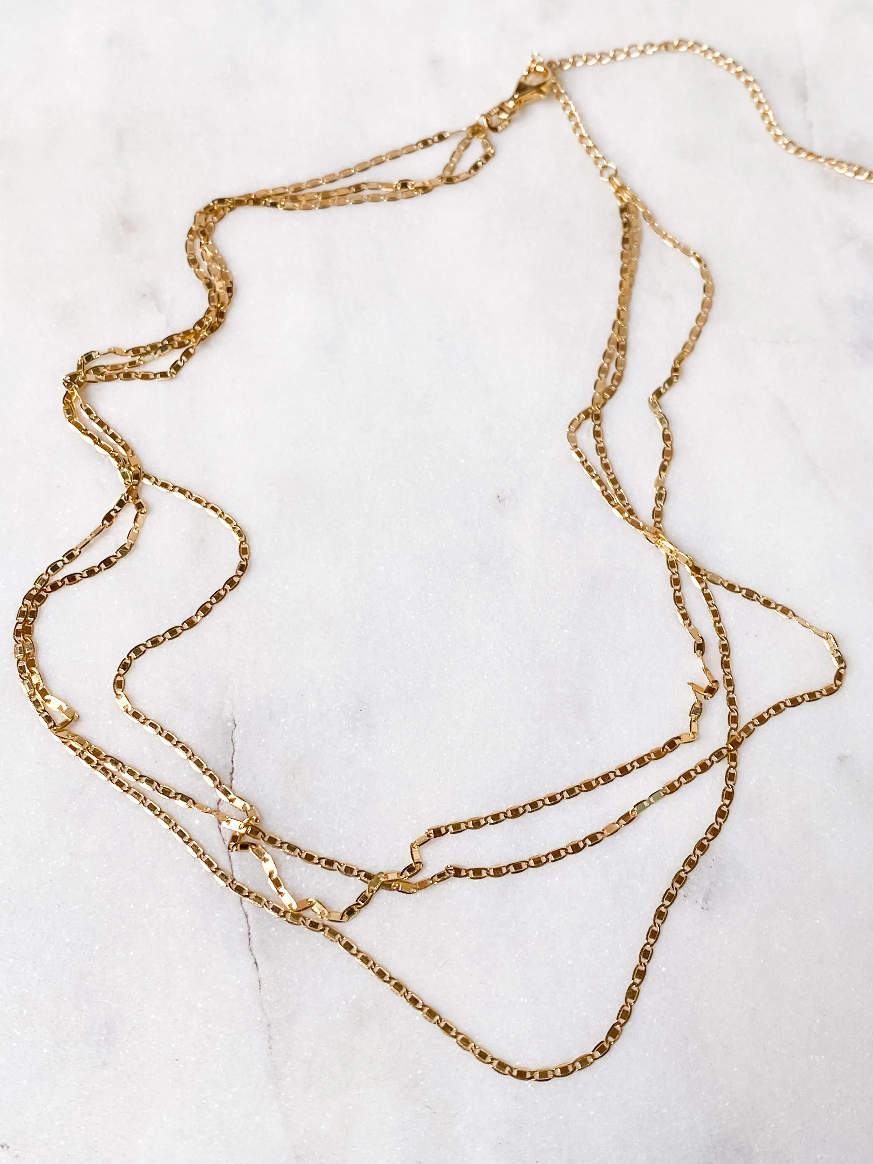 Valentina Gold Layered Necklace