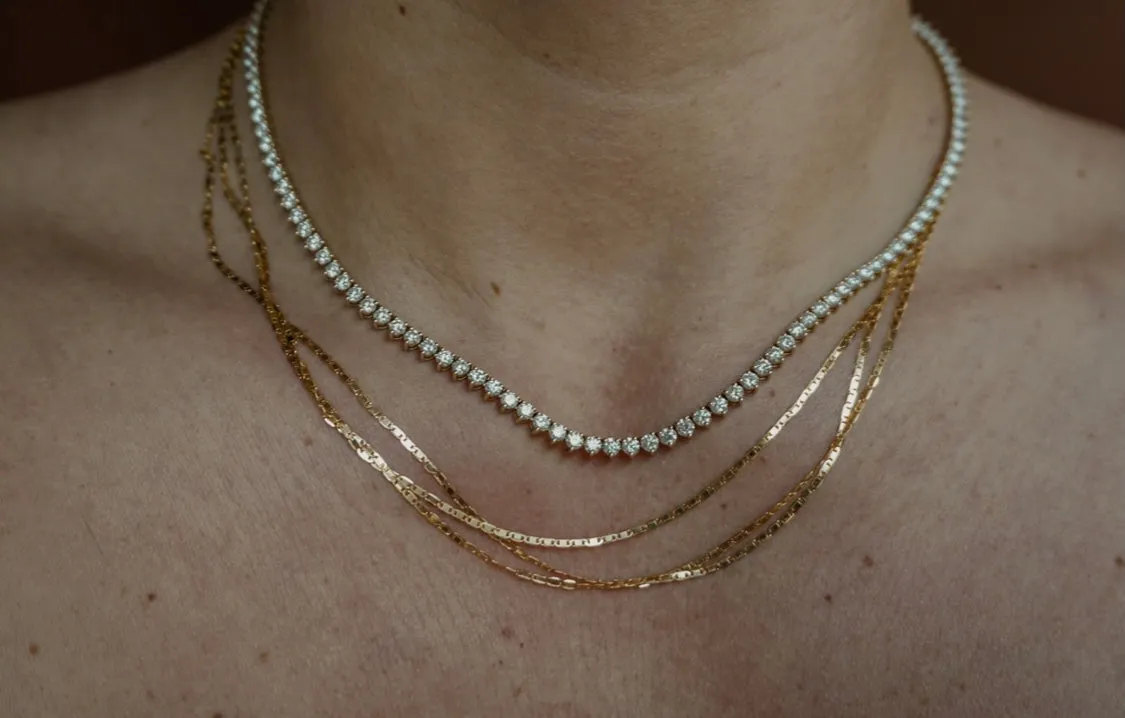 Valentina Gold Layered Necklace