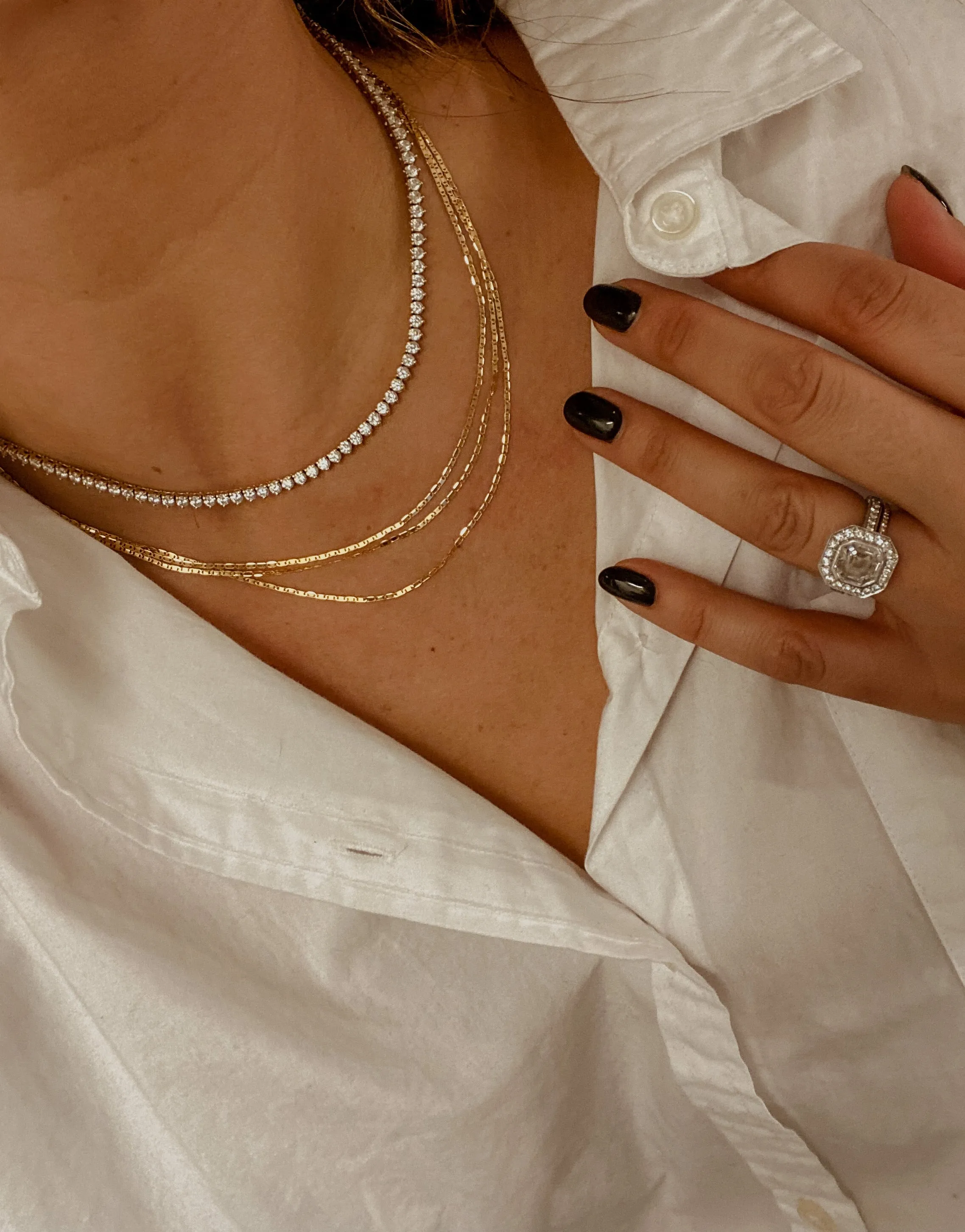 Valentina Gold Layered Necklace