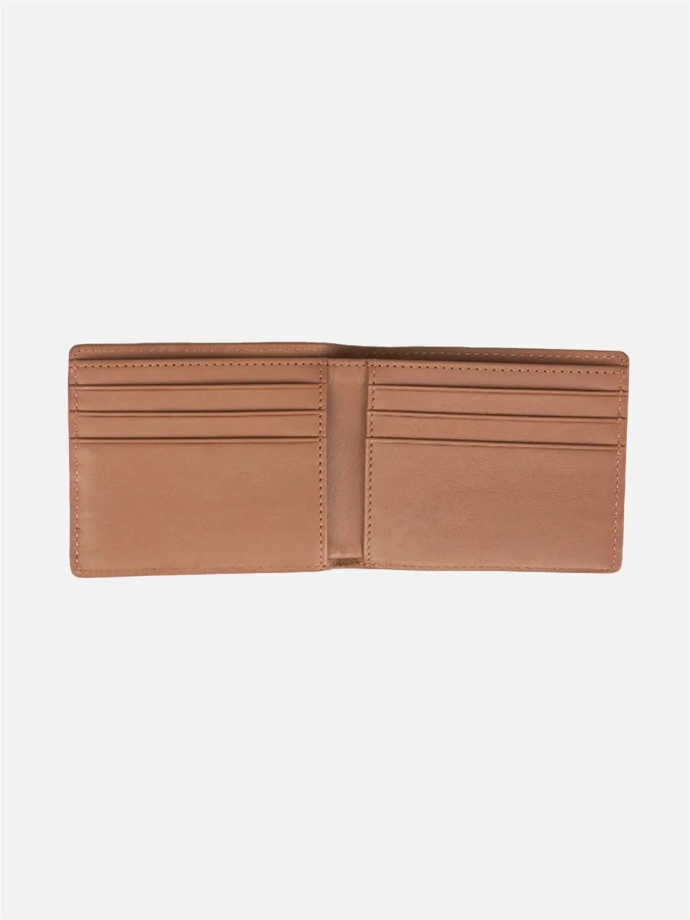 Vegas Billfold Wallet - Cognac/Gold