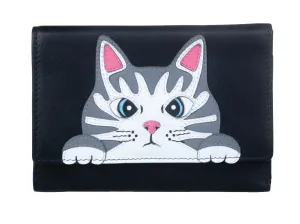 Victor Large Tri-Fold Purse - Mala Leather