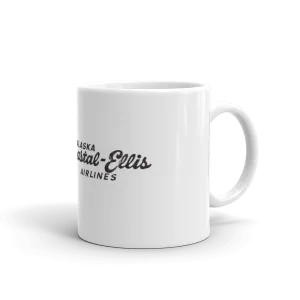 Vintage Alaska Coastal-Ellis Airlines Coffee Mug