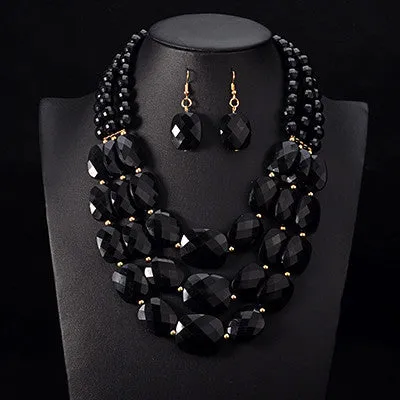 Vintage Necklace and Earrings