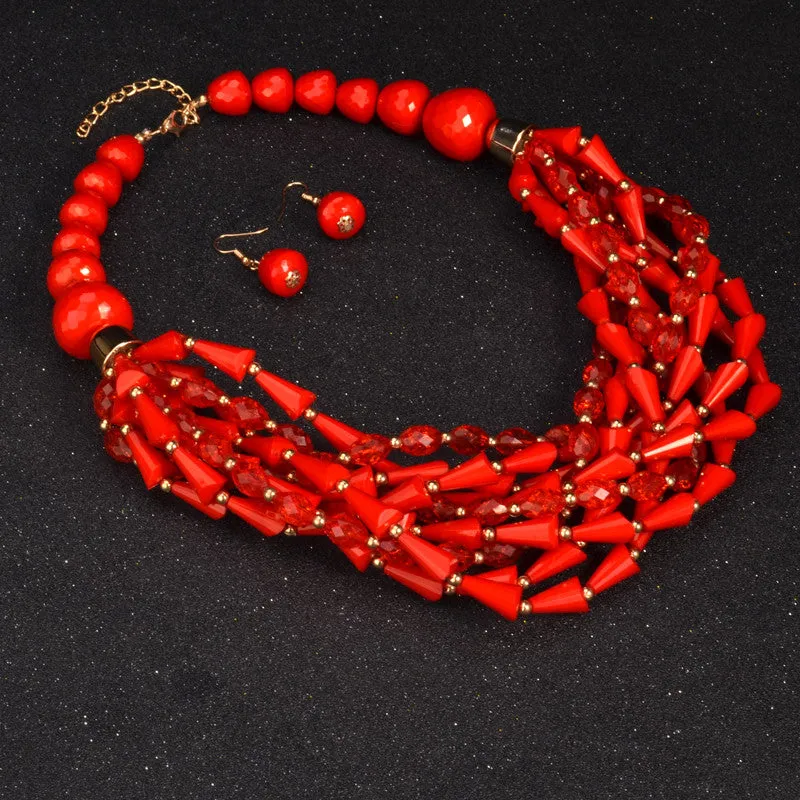 Vintage Necklace and Earrings
