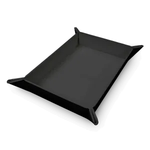 Vivid Magnetic Folding Dice Tray - Black