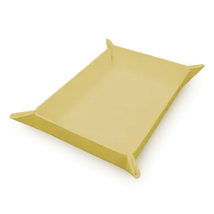 Vivid Magnetic Folding Dice Tray - Yellow