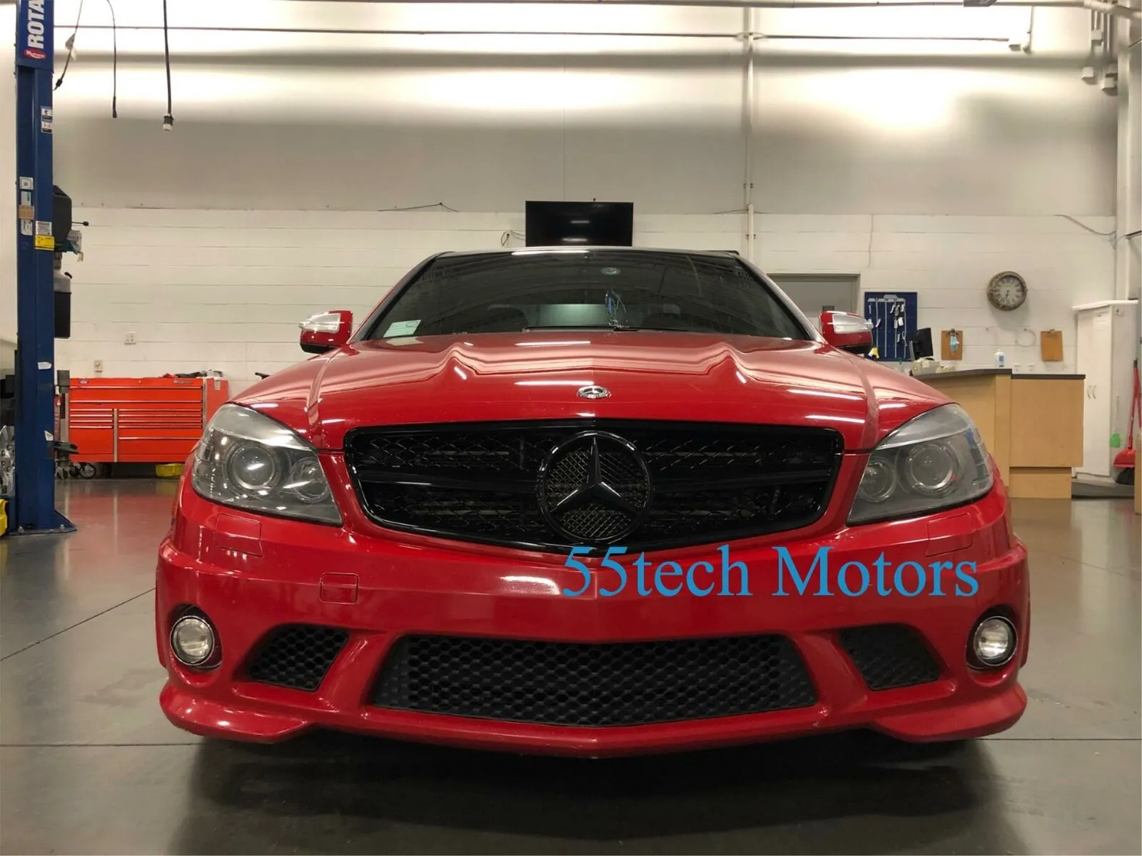 W204 C63 AMG Grille ILLUMINATED LED STAR 2008~2011 (C63 AMG ONLY)