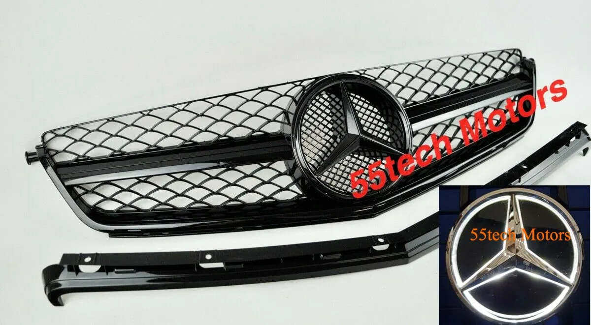 W204 C63 AMG Grille ILLUMINATED LED STAR 2008~2011 (C63 AMG ONLY)