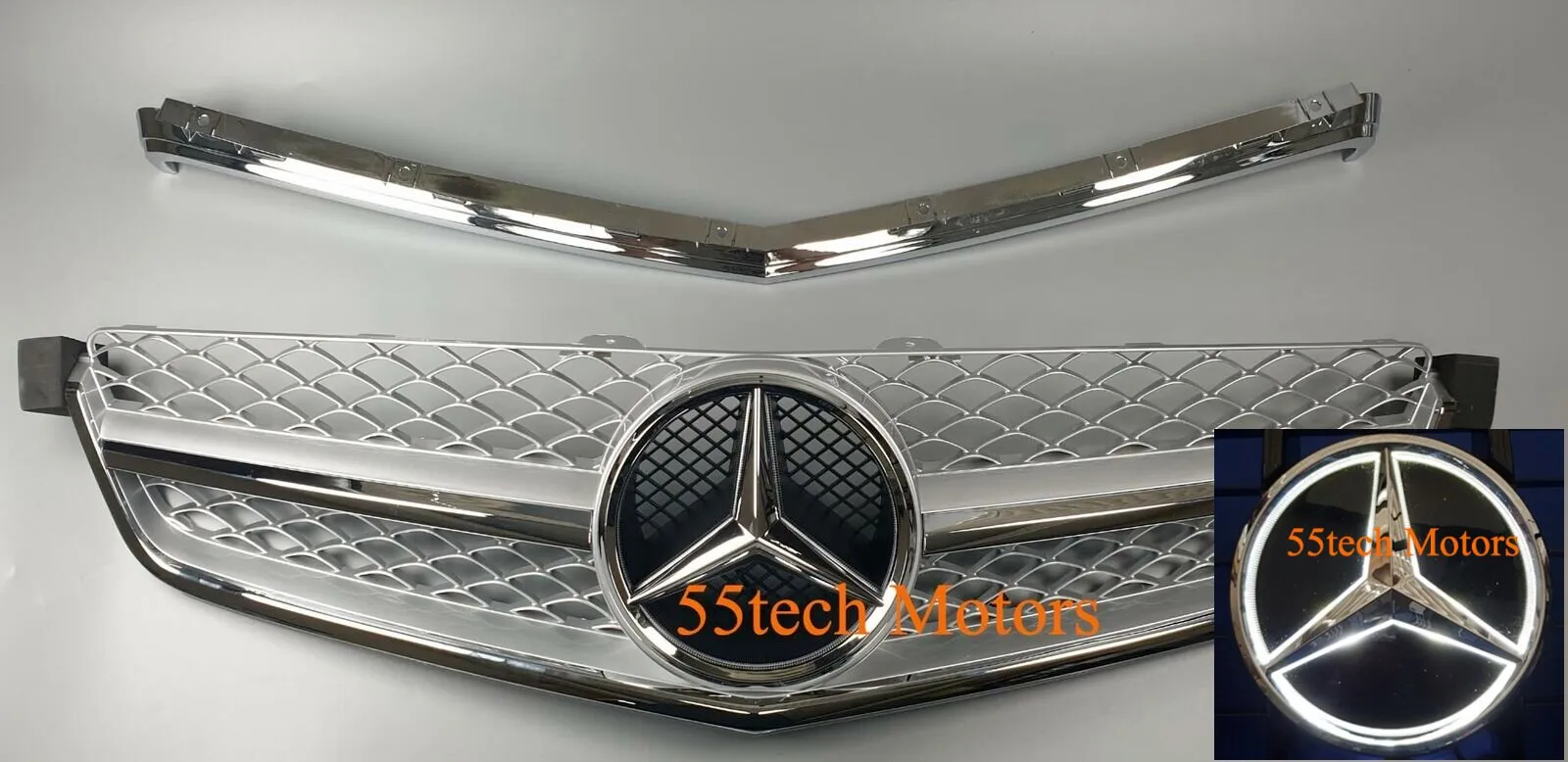 W204 C63 AMG Grille ILLUMINATED LED STAR 2008~2011 (C63 AMG ONLY)