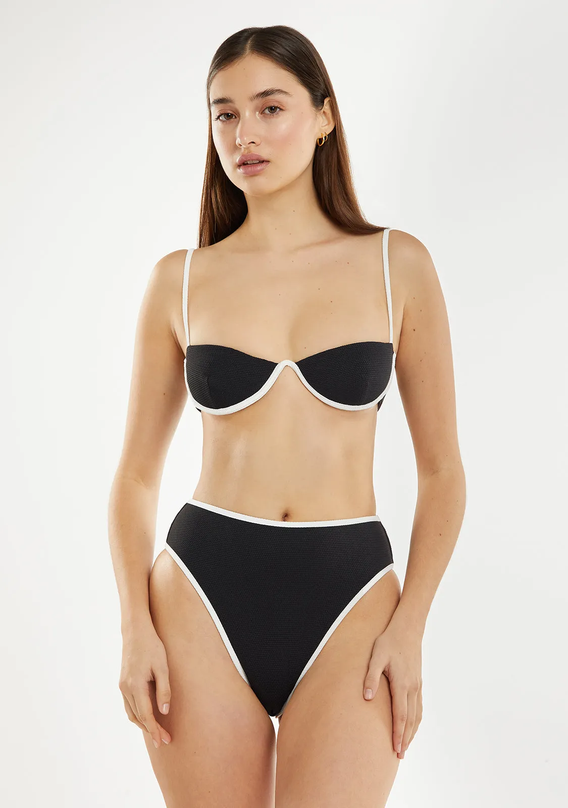 Wake Top   Wake Bottom Bikini Black