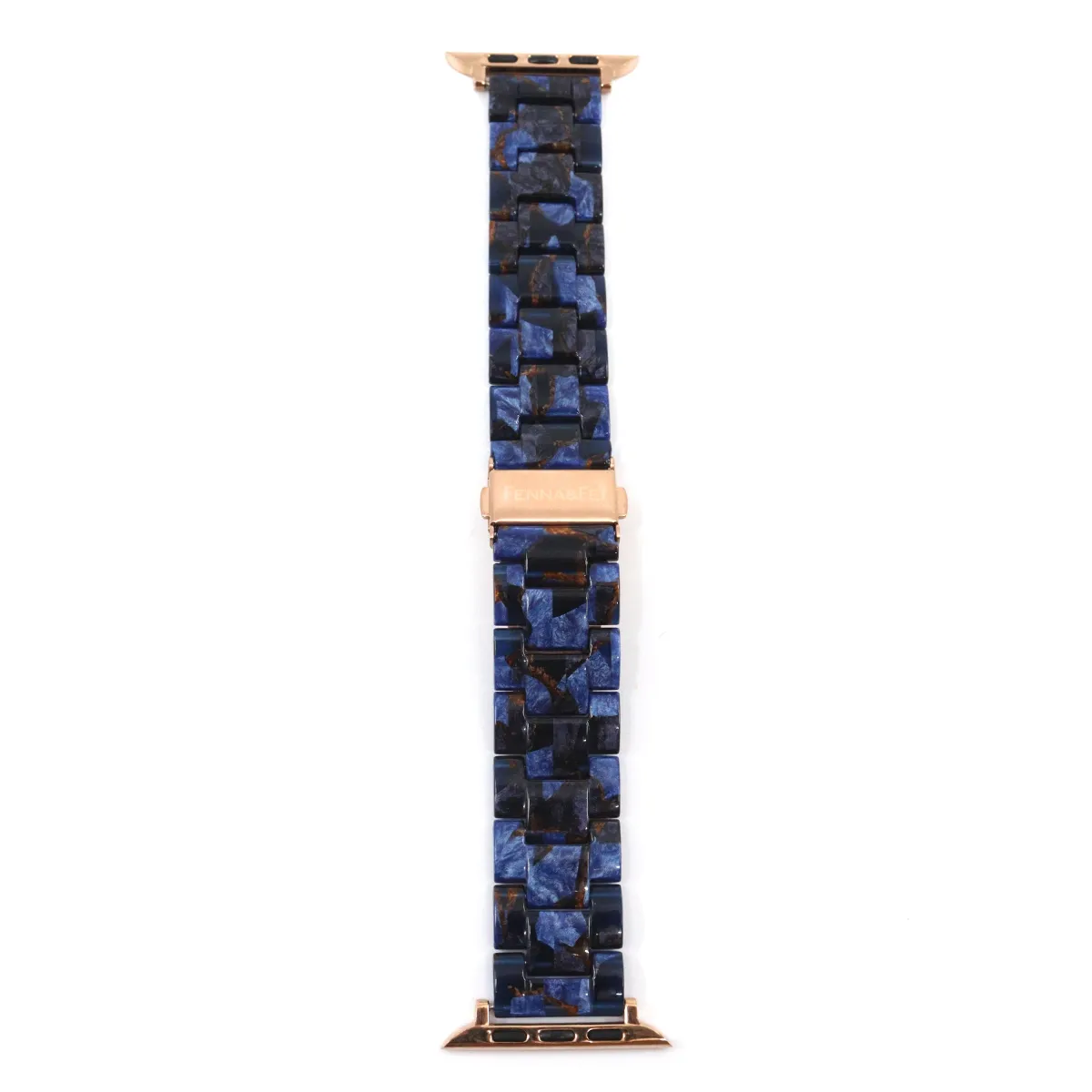 WATCH BAND SAPPHIRE/ROSE GOLD