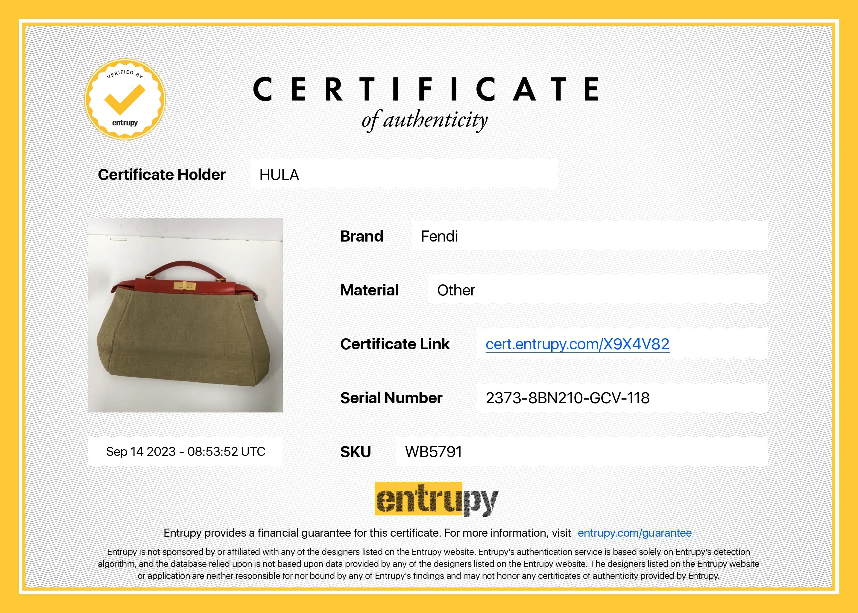 [WB5791] Fendi | Satchel