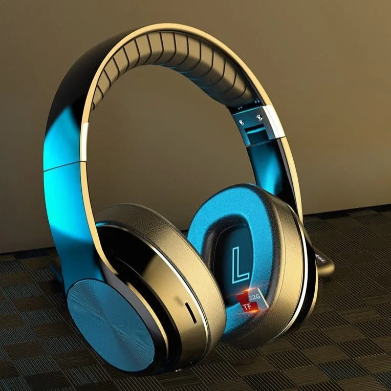 Wireless Headphones Bluetooth Foldable With Mic