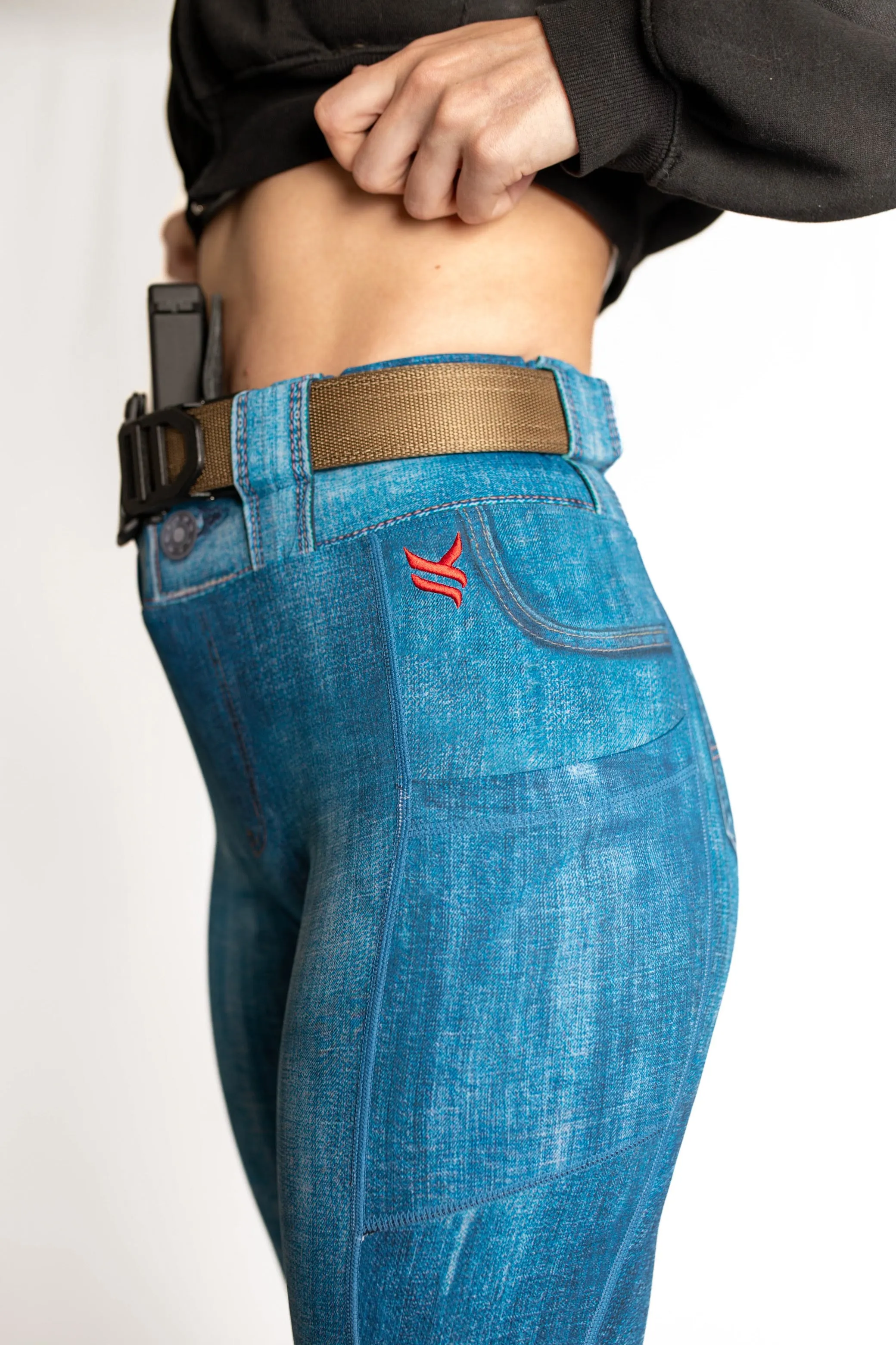 Women's High Rise EDC Jeggings, Curvy