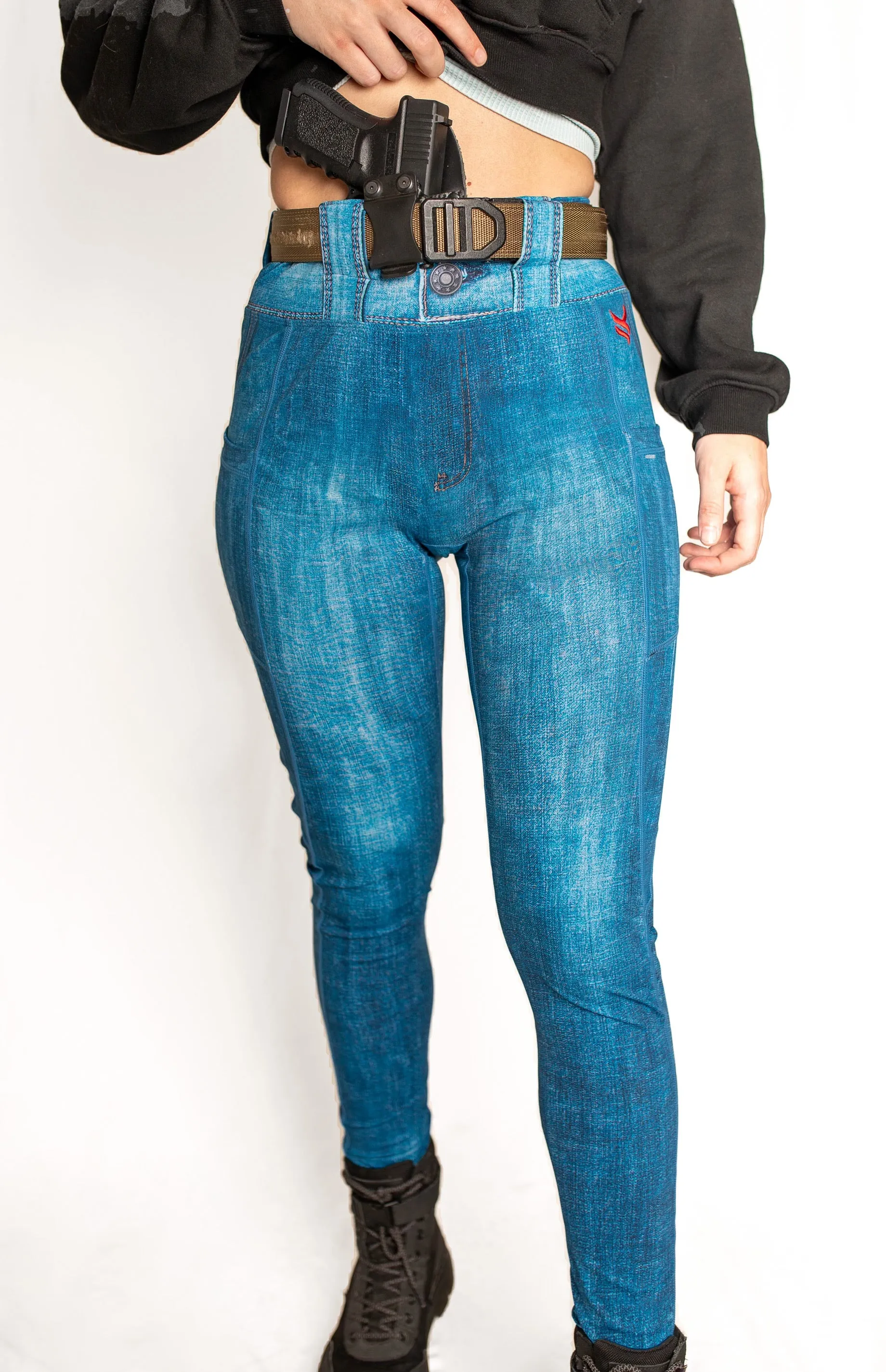 Women's High Rise EDC Jeggings, Curvy