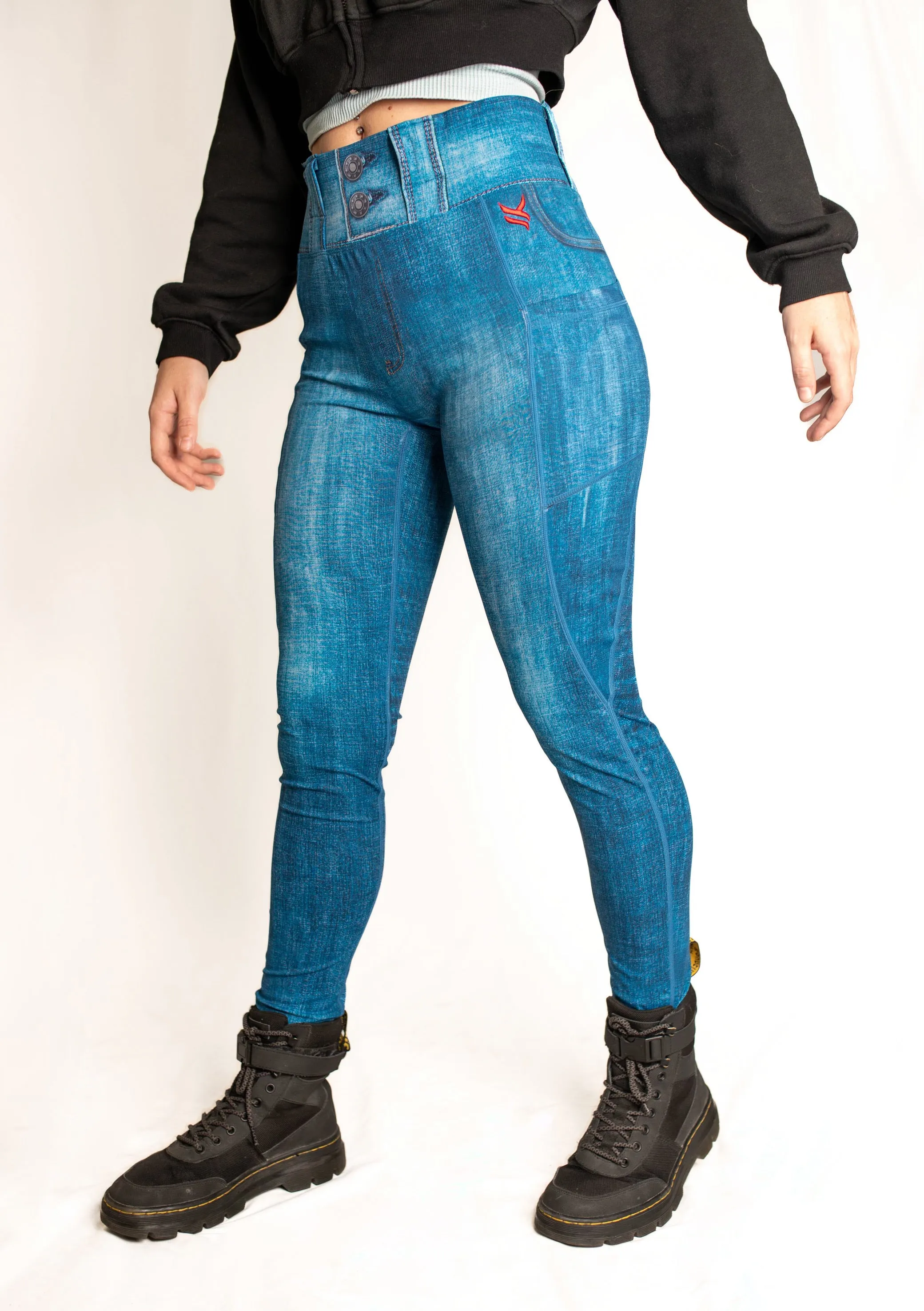 Women's High Rise EDC Jeggings, Curvy
